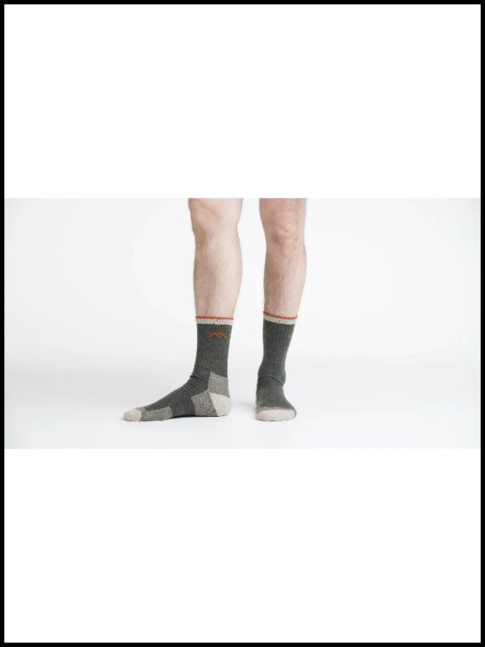 Merino Wool Hiking Socks Cushioned Crew Midweight Darn Tough